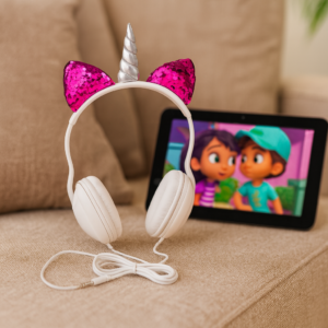 Auriculares Vincha Unicornio con Cable Jack 3.5mm