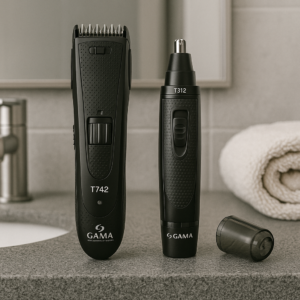 Cortadora de Pelo Clipper Gama + Trimmer - Titanium 744