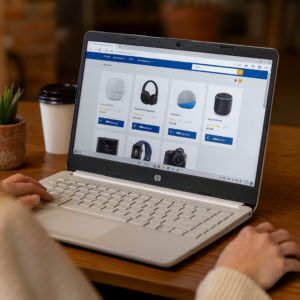 Notebook HP 14" Intel N150 4GB 128GB SSD