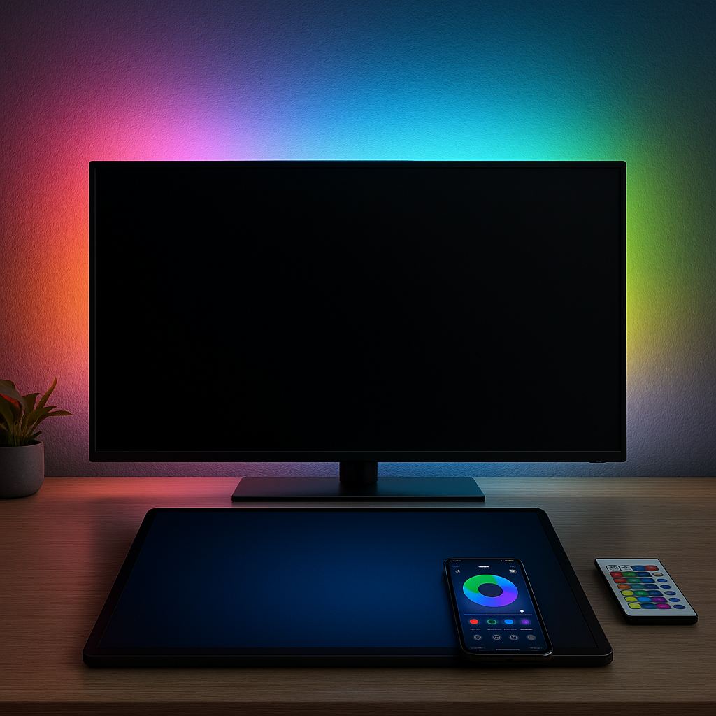 Tira Neón LED Flexible RGB + Control + App | 5mts - Imagen 2