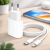 Cargador Apple 20W USB-C + Cable USB-C a Lightning 1m