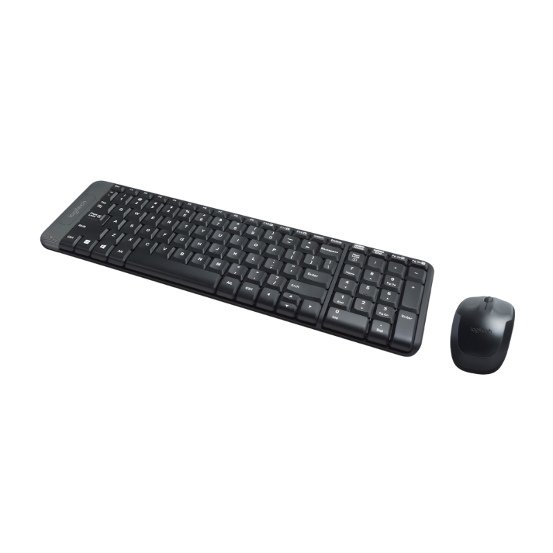 Combo Teclado y Mouse Inalámbrico Logitech MK220