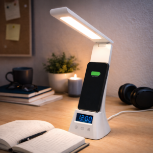Lámpara de Mesa con Carga Inalámbrica 15W LED