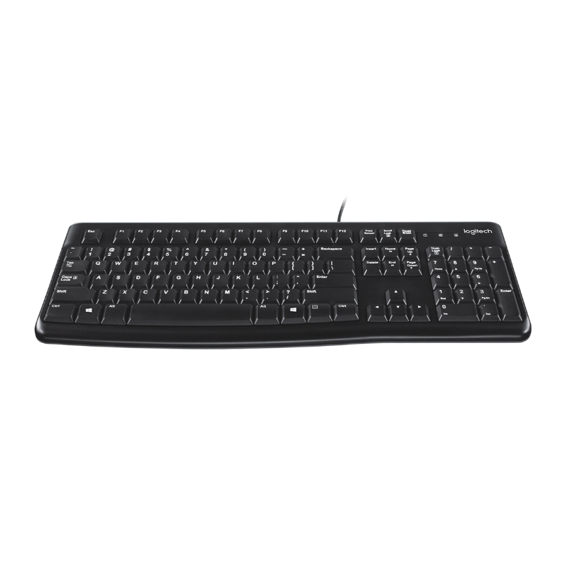 Teclado Logitech K120 USB con Teclado Numérico