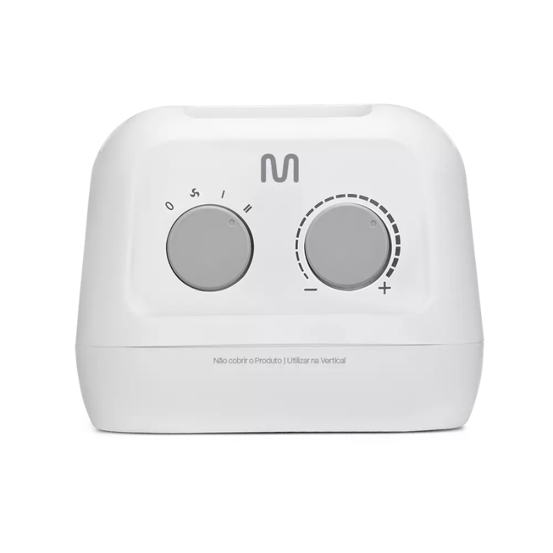 Calefactor Cerámico Multilaser 1500W con Termostato y 3 Niveles